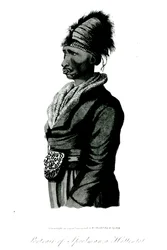 Portrait de Speelman, un Hottentot, 1814