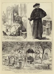 Croquis dans un verger de cidre normand, II