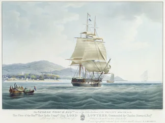 Le navire de la Compagnie des Indes orientales 