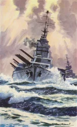 Navire de guerre britannique