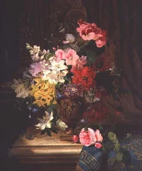 Une Nature Morte de Fleurs