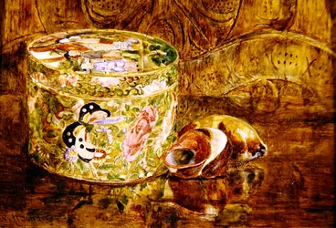 Étude de Chine et coquillages