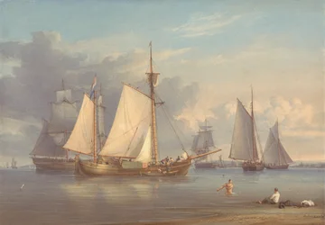 Bateaux de Pêche Néerlandais à l