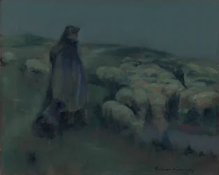 Une bergère