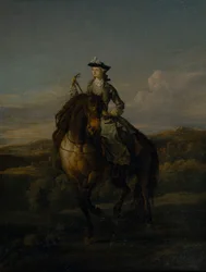 Portrait équestre de Charlotte Boyle, marquise de Hartington