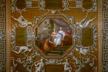 Plafond de la Galerie du Roi