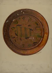 Plat allemand de Pennsylvanie, vers 1938