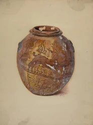 Pot allemand de Pennsylvanie, vers 1937