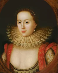 Portrait de Frances Howard (1590-1632) comtesse de Somerset, vers 1615