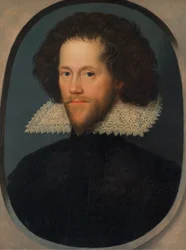 Portrait de Gray Brydges, cinquième baron Chandos, de Sudeley Castle, Gloucestershire (1579-1621)