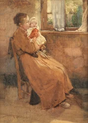 Lumière dans le cottage