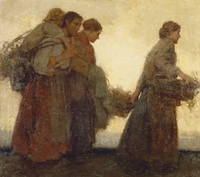Sur les digues, c.1910
