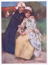 Les regards timides des vierges amoureuses