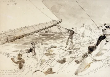 À bord du yacht impérial allemand 