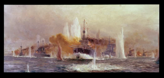 La bataille du Jutland en 1916