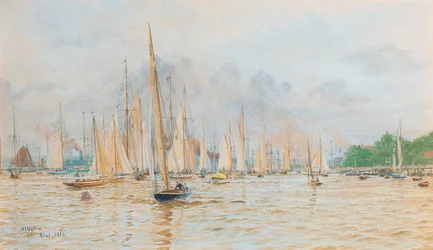 La régate à Kiel