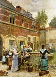 Maisons de charité, Anvers, 1880