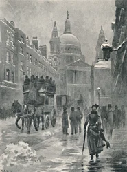 Ludgate Hill par un matin d