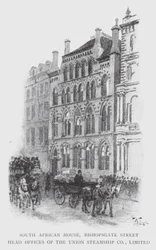 Maison sud-africaine, rue Bishopsgate, sièges sociaux de l