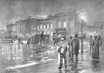 Le General Post Office - Nuit, 1891