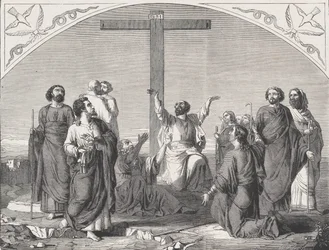 La mission des apôtres, de Illustrated London News, 30 octobre 1865