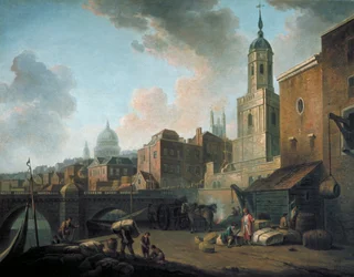 Fresh Wharf, près de London Bridge
