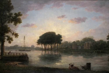 Orleans House, Twickenham, Middlesex, vers 1800