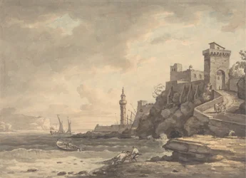 Vue de Livourne