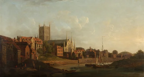 Worcester depuis la Severn