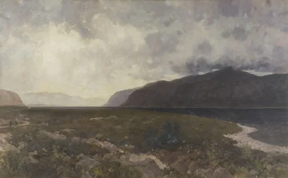 Loch Maree depuis Grudie Bridge, c.1905
