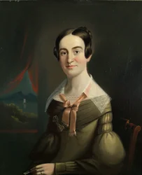 Mme Eunice Hall de Portland, Maine, 1839