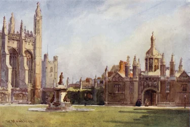 La Chapelle de Kings College et la Cour d
