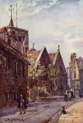 Église St Benedict depuis Free School Lane