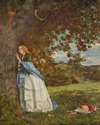 Le Chêne parlant Tennyson, 1857, vers 1915