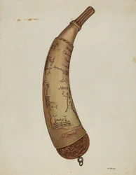 Corne à poudre