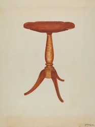 Table basculante ou table à bascule, 1937