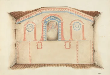 Peinture murale Reredos