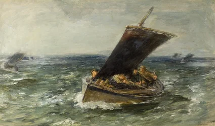 À travers le vent et la pluie