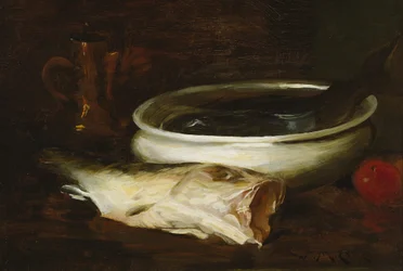 Poissons et nature morte