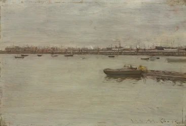 Journée grise sur la baie