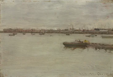 Jour gris sur la baie