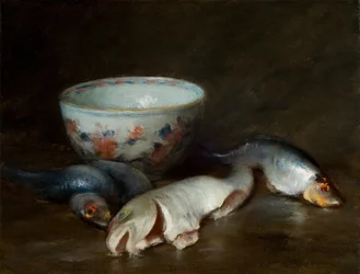 Nature morte avec poisson