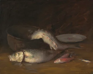 Nature morte avec poisson, c.1910
