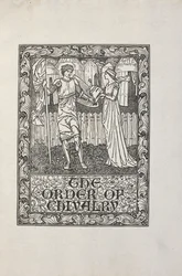 Illustration par William Morris, pour 