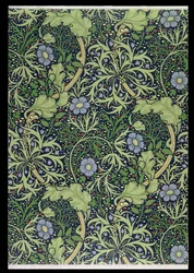 Design de papier peint aux algues, imprimé par John Henry Dearle (1860-1932), 1901