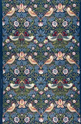 Le voleur de fraises. Tissu décoratif, 1883
