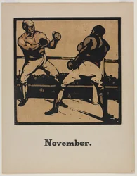 Un almanach de douze sports : Boxe