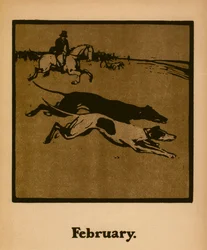Coursing (février), vers 1898