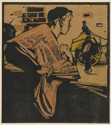 Types de Londres : Garçon de Journal
