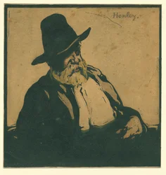 Portrait de William Ernest Henley